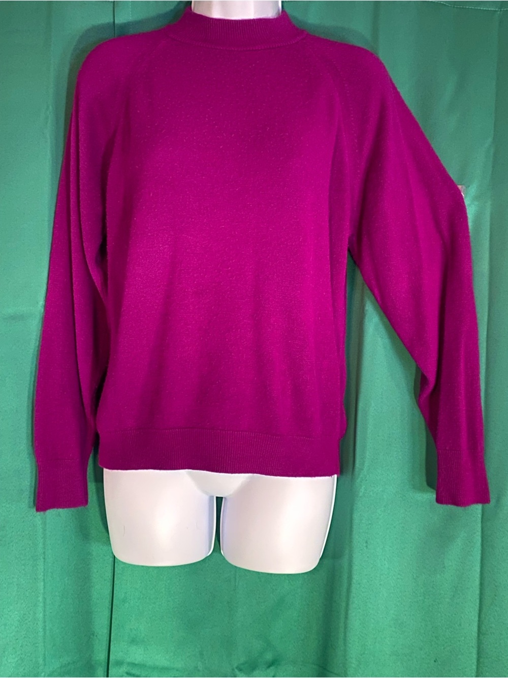 Designers Originals Bright Fuchsia Crewneck Sweater